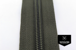 YKK 5 CI Reiverschluss Meterware Oliv