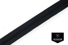 YKK Coil Zipper size 5, Black, CUSTOM CUT