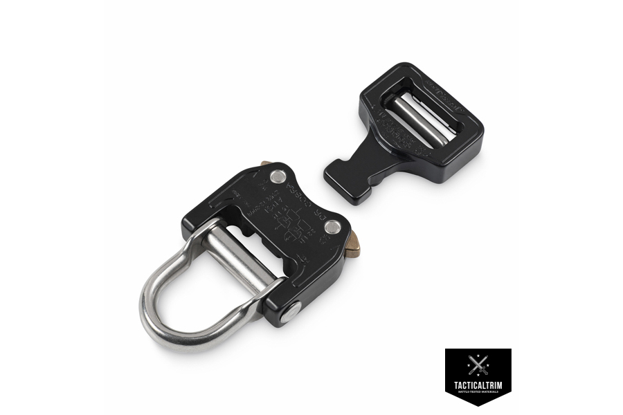 AustriAlpin Fashion Model 25mm FM25KVF 1" Male Adjustable Black Cobra Buckle AustriAlpin Fashion Model 25mm FM25KVF 1" Male Adjustable Black Cobra Buckle