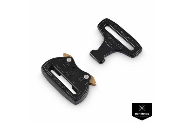 FM25KFF AustriAlpin COBRA® FM Schnalle 25 mm Schwarz männlich fix, weiblich fix Standard Clips