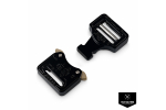 FY25KVF AustriAlpin COBRA® PRO STYLE 25 mm male adjustable, female fix black ktl-coated Standard-Clips