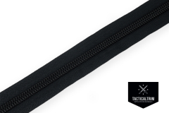 YKK Spiralrei&szlig;verschluss Gr&ouml;&szlig;e 10, Schwarz, Meterware