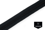 YKK Spiralreißverschluss Größe 10, Schwarz, Meterware