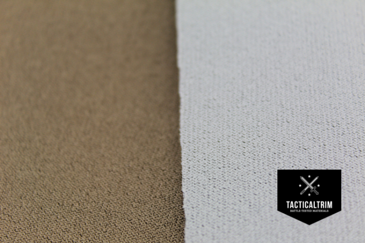 3mm Neopren Grau/Braun Meterware