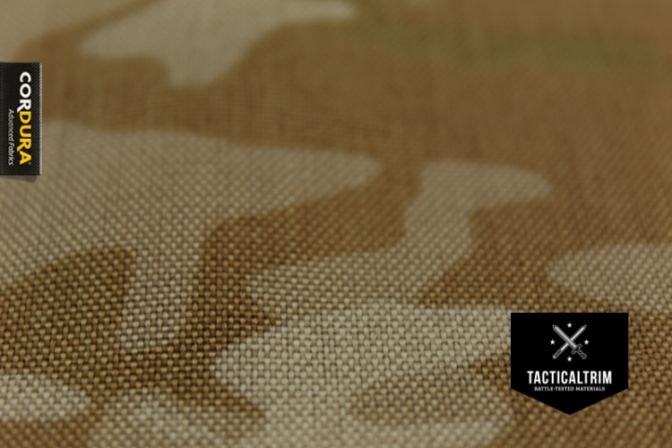 500den WESTRIDGE CORDURA PU-beschichtet MultiCam Arid Meterware