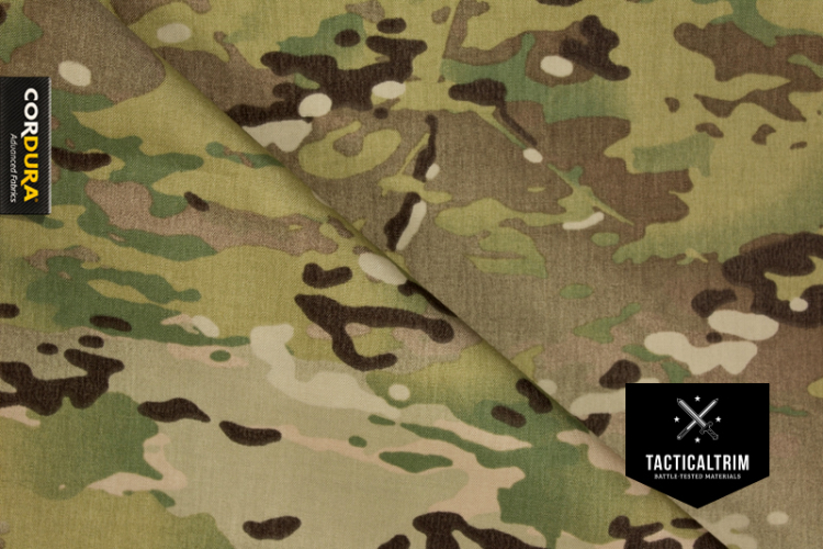 Nylon Webbing 2 Inch-wide Jacquard Multicam Camouflage 2-sided