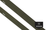 Polyamid Binding Tape Olive Drab 19 mm (0.75"), woven, CUSTOM CUT