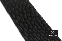 Polyester Einfassband Schwarz 19 mm, gewebt, Meterware