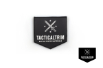 Tacticaltrim 3D PVC Patch black 7,5 x 7,5cm