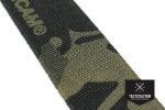 Nylon Gummiband MultiCam® Black 100 mm, beidseitig bedruckt, Meterware