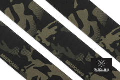 Nylon Elastic Webbing MultiCam® Black 50 mm...