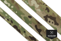 Nylon/Polyester Gummiband MultiCam® Original 25 mm, gewebt, Meterware