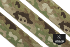 Nylon/Polyester Gummiband MultiCam® Original 50 mm, gewebt, Meterware