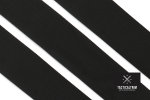 Polyamid Webbing Black 2, woven, CUSTOM CUT