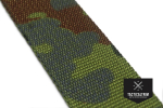 Polyamid Webbing 5 color Flecktarn 25 mm (1.00"), Single-Side Printed, CUSTOM CUT