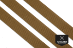 Polyamide Webbing RAL7008 1, woven, CUSTOM CUT