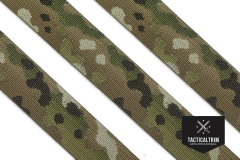 Polyester Barracks Belt MultiCam® Original 1.5", Jacquard Woven, CUSTOM CUT