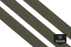 Polyamid Webbing Olive Drab 25 mm (1.00"), woven,...