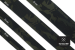 Nylon Webbing MultiCam® Black 25 mm (1.00"), Double-Side Printed, CUSTOM CUT