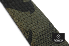 Nylon Gurtband MultiCam® Black 19 mm, beidseitig bedruckt, Meterware