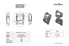 SLIDER 25 stainless steel shield