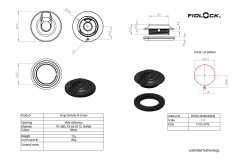 SNAP female M screw