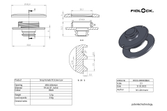 SNAP male M screw low