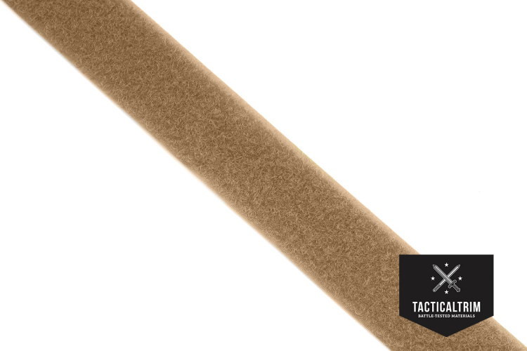 VELCRO® Flausch, Coyote Brown 498, 30mm, Meterware