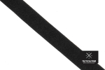 VELCRO Loop, Black, 1 (25mm), CUSTOM CUT