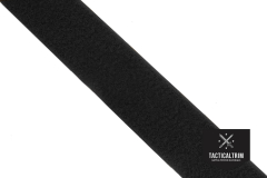 VELCRO® Flausch, Schwarz, 38 mm, Meterware