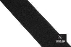 VELCRO® Loop, Black, 2" (50mm), CUSTOM CUT