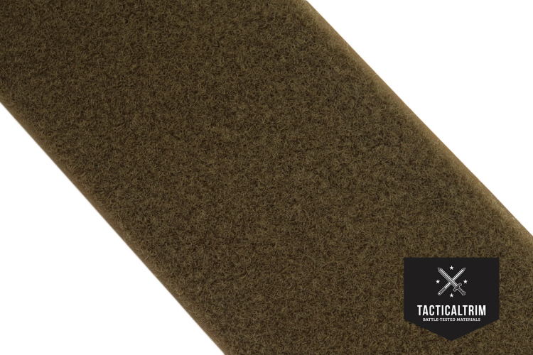 VELCRO® Loop, RAL7013, 4" (100 mm), CUSTOM CUT