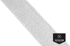 VELCRO® Loop, White, 2" (50mm), CUSTOM CUT