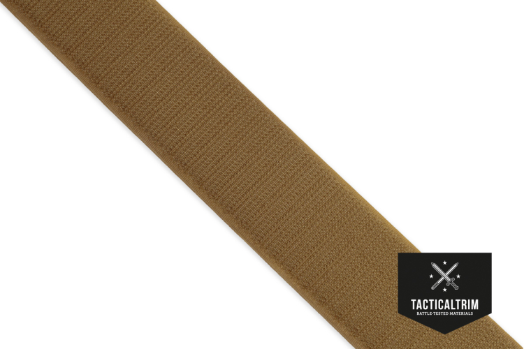VELCRO® Hook, Coyote Brown 498, 1.5" (38 mm), CUSTOM CUT