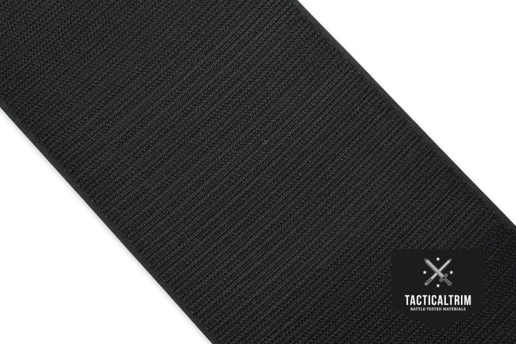 VELCRO® Hook, Black, 4" (100 mm), CUSTOM CUT