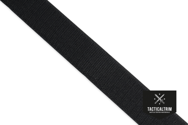 VELCRO® Hook, Black, 1.2" (30 mm), CUSTOM CUT