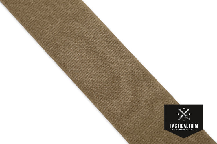 VELCRO® Hook, Tan 499, 2" (50mm), CUSTOM CUT