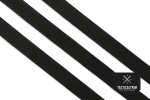 Polyamid Webbing Black 0.75, woven, CUSTOM CUT
