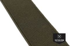 Polyester Elastic Webbing Olive Drab 25 mm (1.00"),...