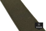 Polyester Elastic Webbing Olive Drab 25 mm (1.00"), woven, CUSTOM CUT