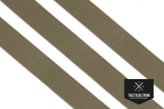 Polyester Elastic Webbing Tan 499 25 mm (1.00"), woven, CUSTOM CUT