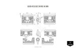 Quick-Release 2M ROC 40 mm RAL7013 Set Links Rechts