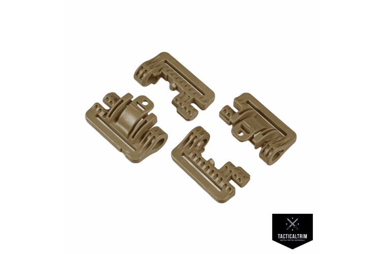 Quick-Release 2M ROC 40 mm (1.5") Tan 499 Set Left Right