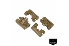 Quick-Release 2M ROC 40 mm (1.5") Tan 499 Set Left...