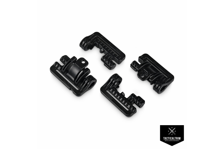 Quick-Release 2M ROC 40 mm (1.5") Black Set Left Right