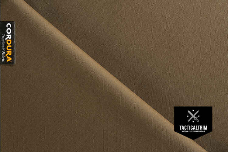 560 dtex INVISTA CORDURA® TRUELOCK(TM) Solution-Dyed PU-coated Coyote Brown CUSTOM CUT