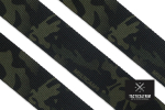 Nylon Webbing Type 13 Class 1a MultiCam® Black 45 mm (1.75"), Double-Side Printed