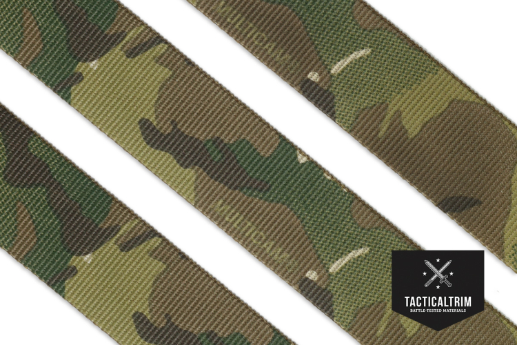 Nylon Webbing Type 13 Class 1a MultiCam® Original 45 mm (1.75"), Double-Side Printed