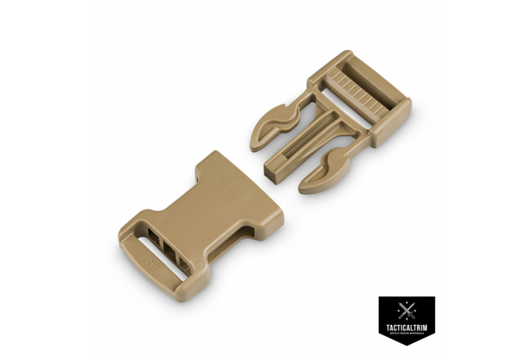 WB25 Side-Release Buckle 2M Warrior-Series 25 mm (1.00") Tan 499