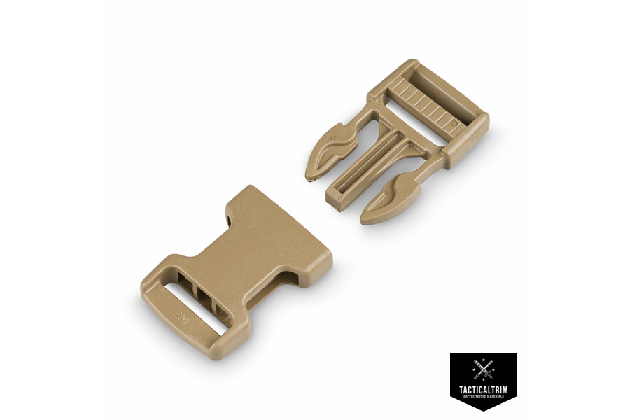 SideRelease Buckle 2M WarriorSeries 20mm (0.75") Tan 499 , 0,69